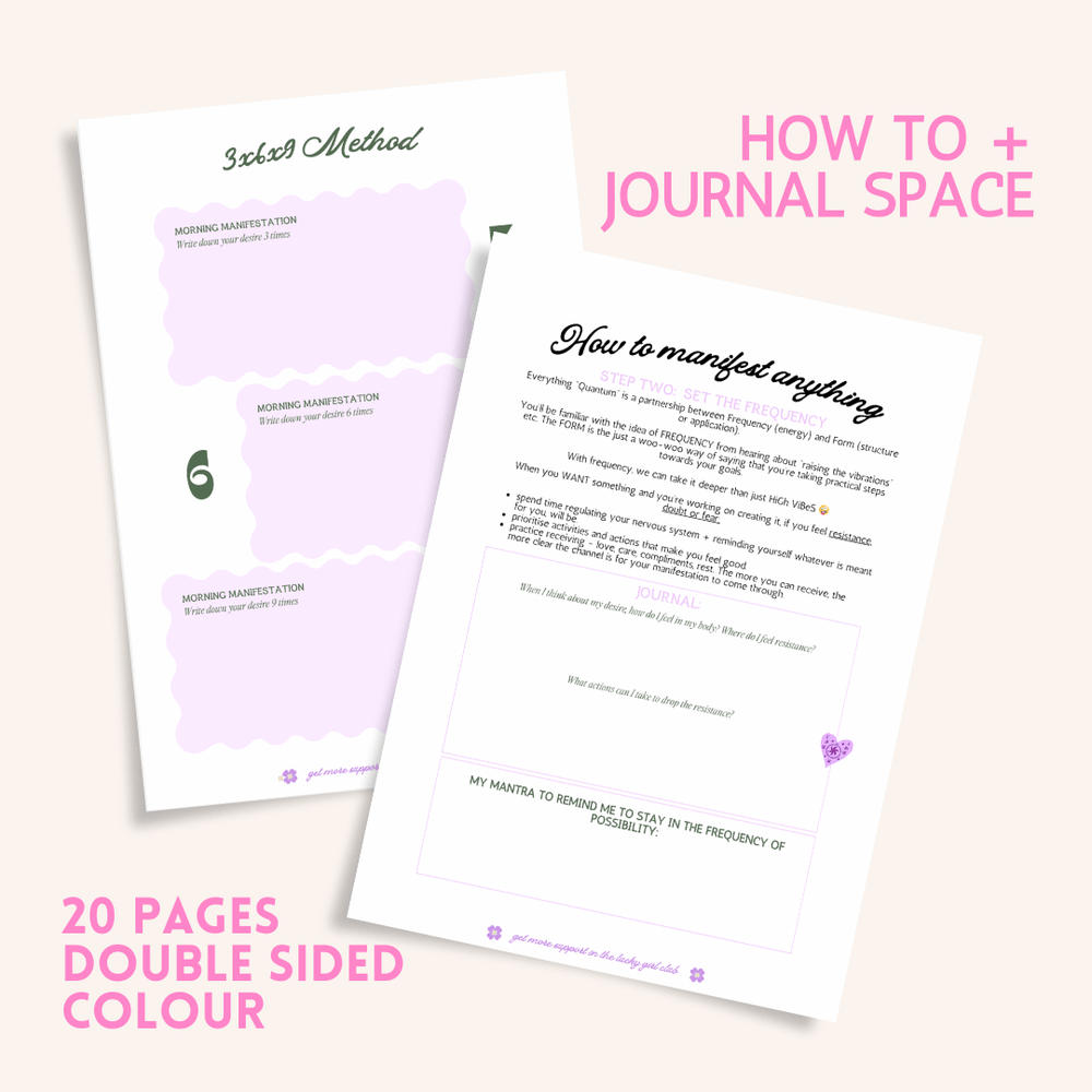 
                      
                        Manifesting Planner Pack DIY (Digital Download)
                      
                    