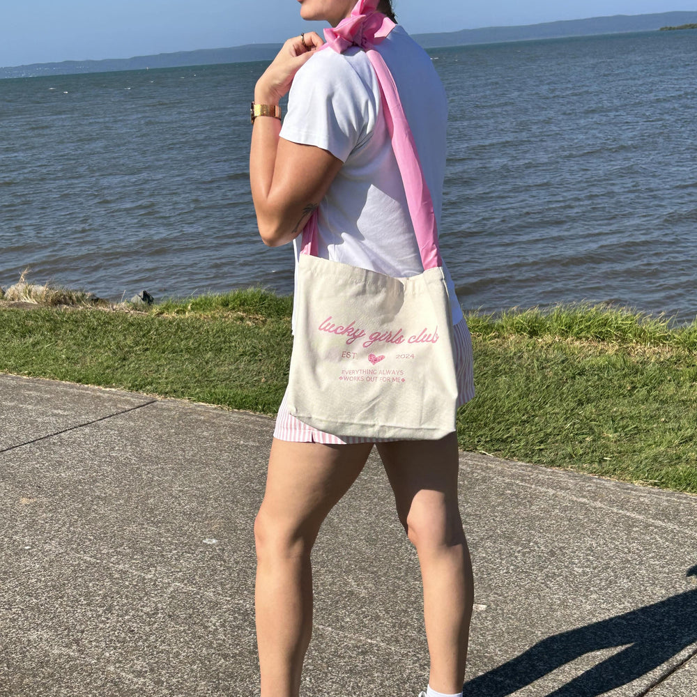 Lucky Girl Signature Tote Bag
